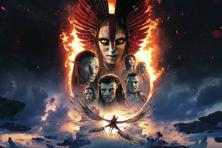 Poster Avatar : de Feu et de Cendres